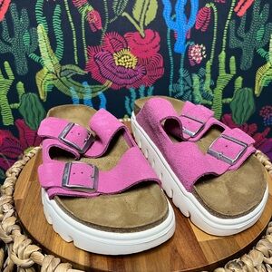 Womens Pink Sandals